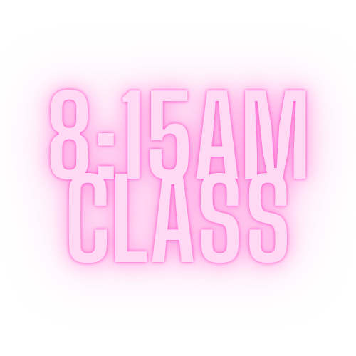 8:15AM CLASS